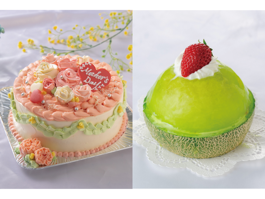 2日間限定の母の日限定ケーキが登場！毎年人気の「メロンシャンテ」も予約開始！